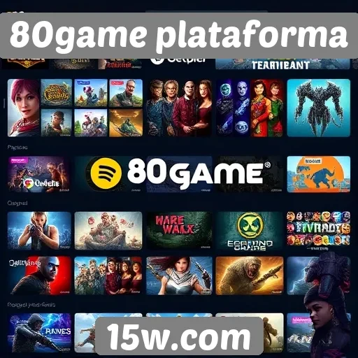 explorando a biblioteca de jogos da plataforma 80game