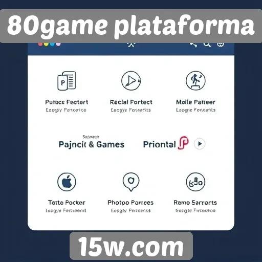 Avaliação dos recursos de usabilidade da 80game plataforma